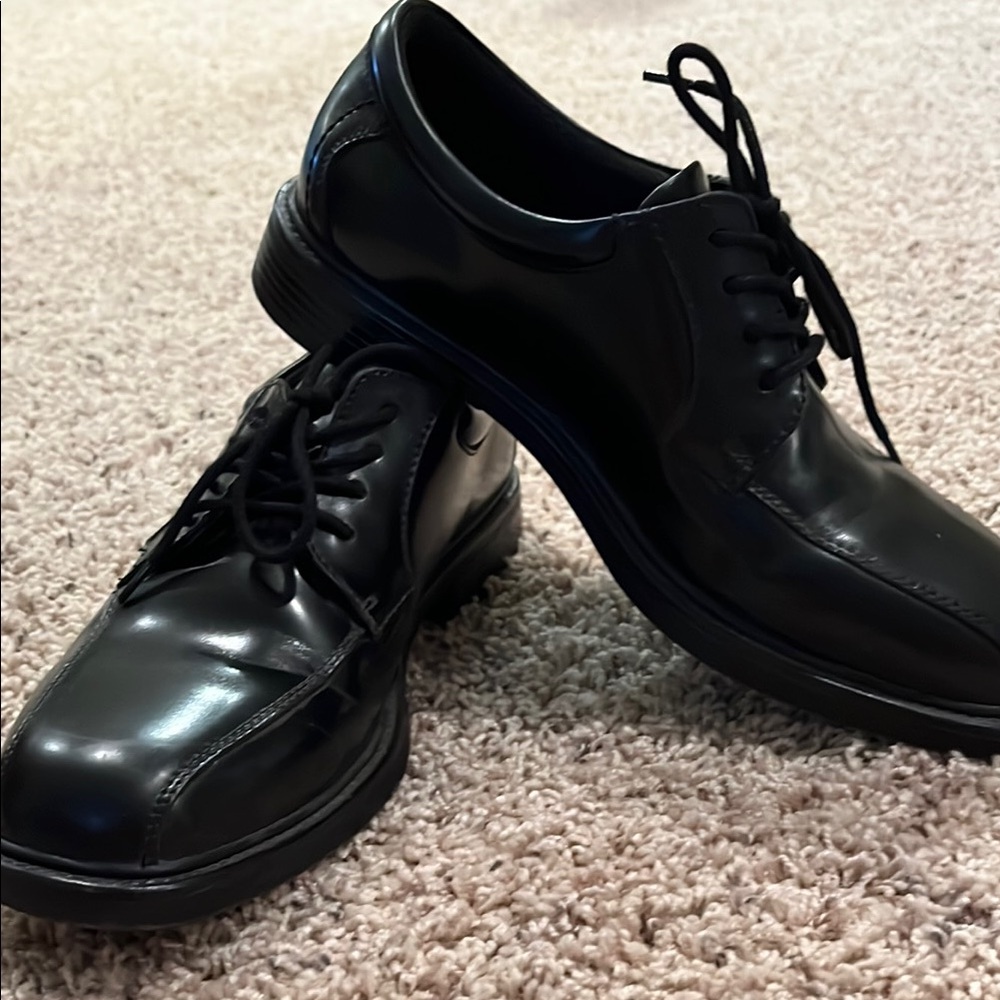 Nunn Bush Black Leather Dress Shoe 8.5